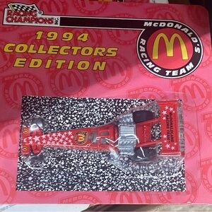 Racing Champions 1994 Collector Edition Mcdonald's Racing Team Dragster